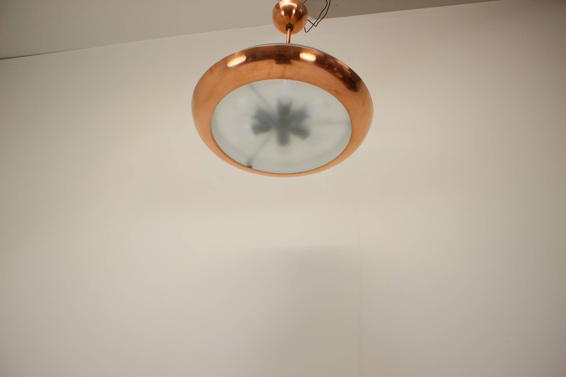 Napako ufo candlestick, 1930s, czechoslovakia