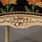 Pair of Cabriolet armchairs in Louis XV style