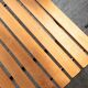 Slatted bench '400' by Harry Bertoia