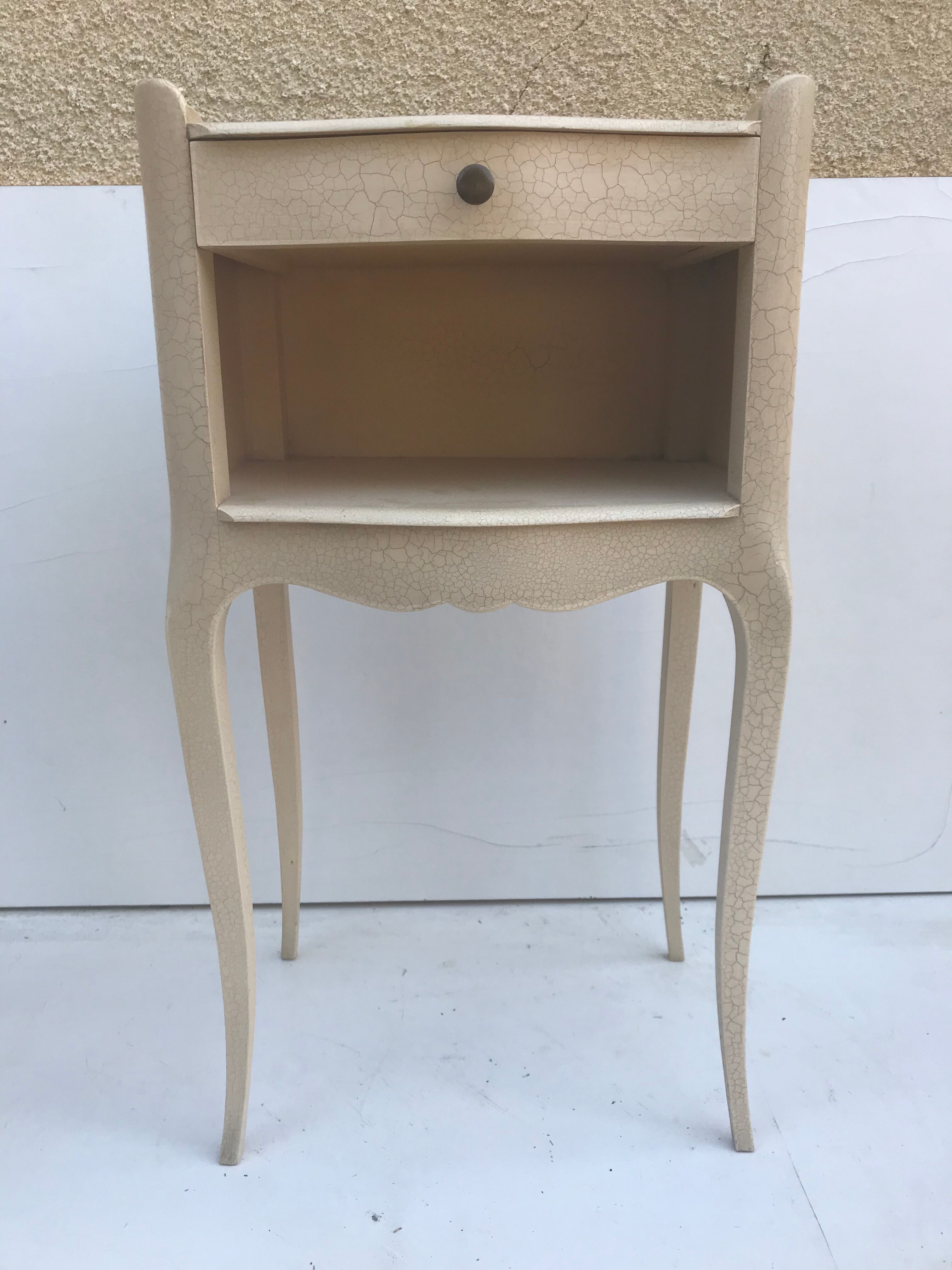 Pair of bedside tables in the Louis XV style