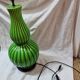 Vintage enamelled ceramic lamp from 1970