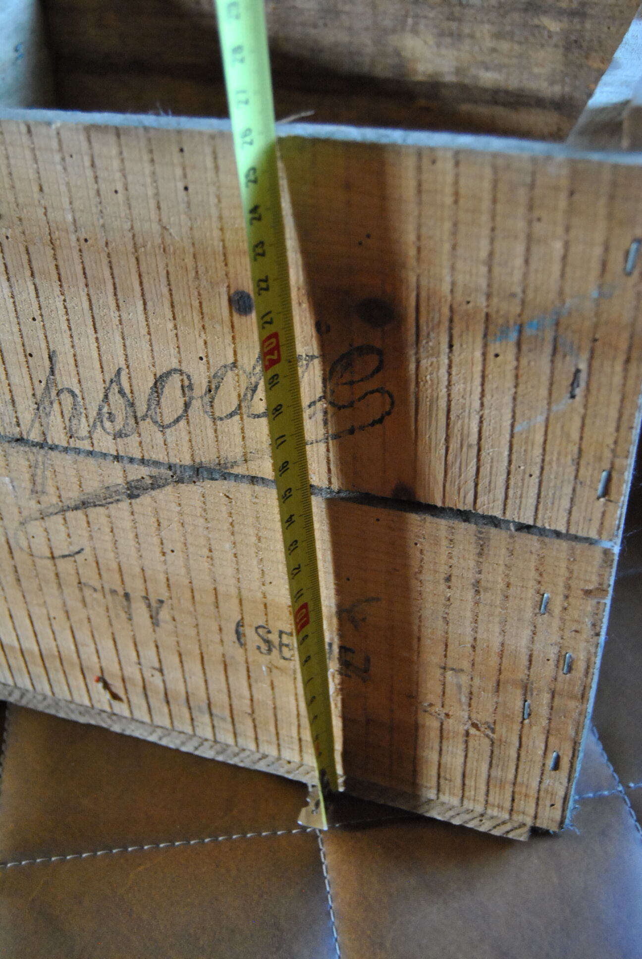 Vintage "Rapsodie" wooden box