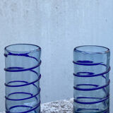 Two blown glasses