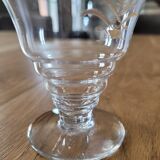 2 old glasses, bistro style