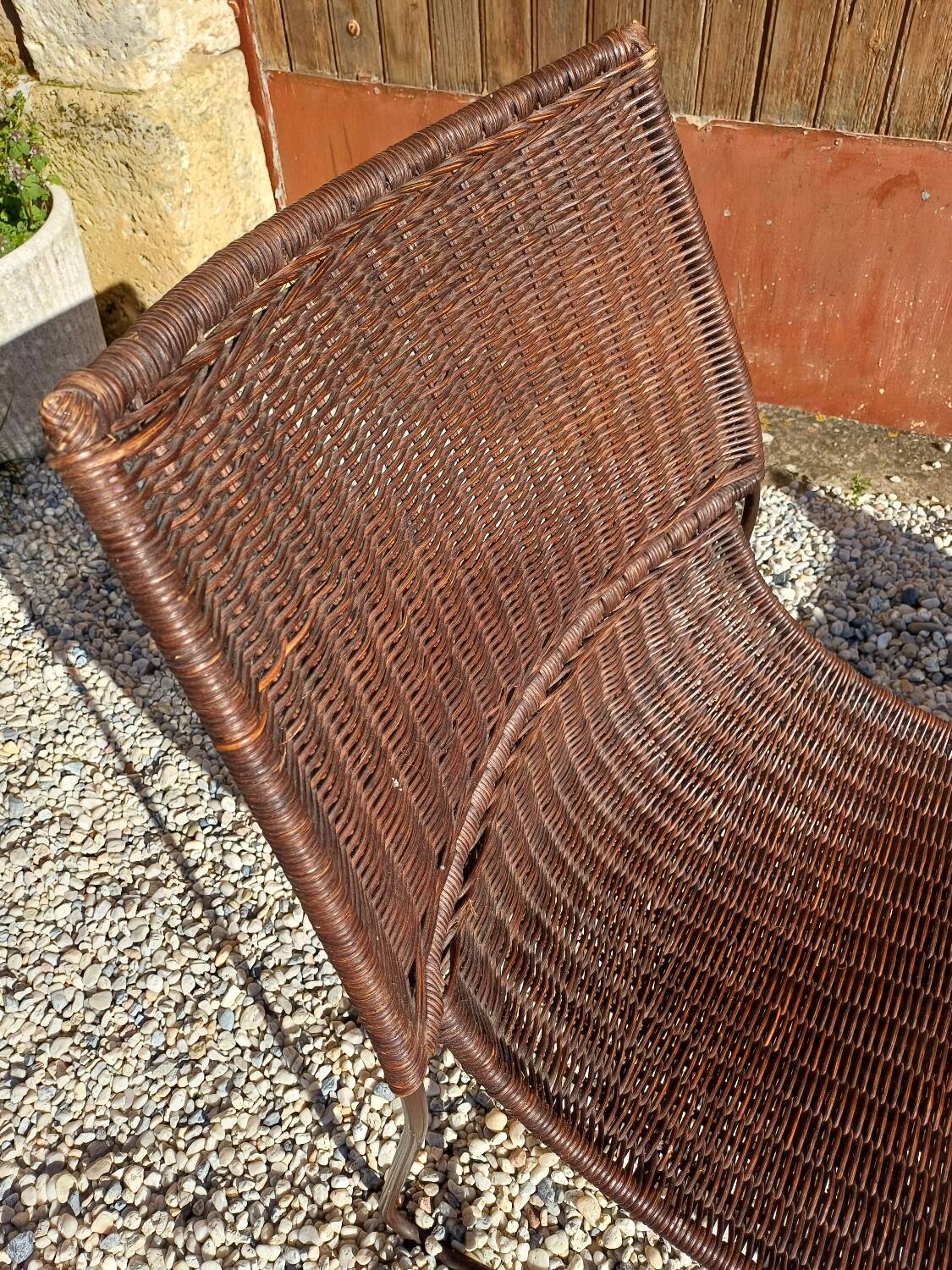 Frederick Weinberg Wicker Armchairs