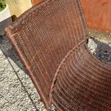 Fauteuils en osier Frederick Weinberg