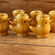 Lot de 6 coquetiers poule