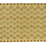 Scandinavian mid-century short pile rug. 222 (236) x 158 cm / 87 (93) x 62 in.