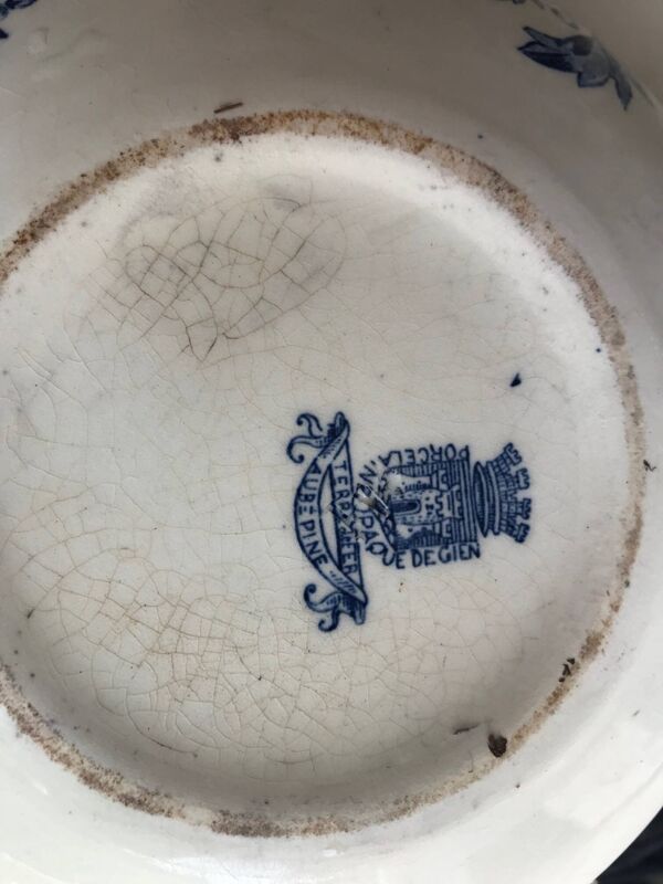 Service de toilette en Gien Aubépine