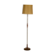 Lampadaire scandinave teck et laiton 1960