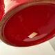 Vase en céramique rouge, années 70