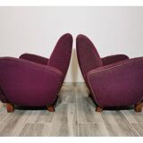 Fauteuils H-282 par Jindrich Halabala