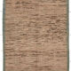 Handwoven Turkish Rustic 290 cm x 370 cm Brown Wool Carpet