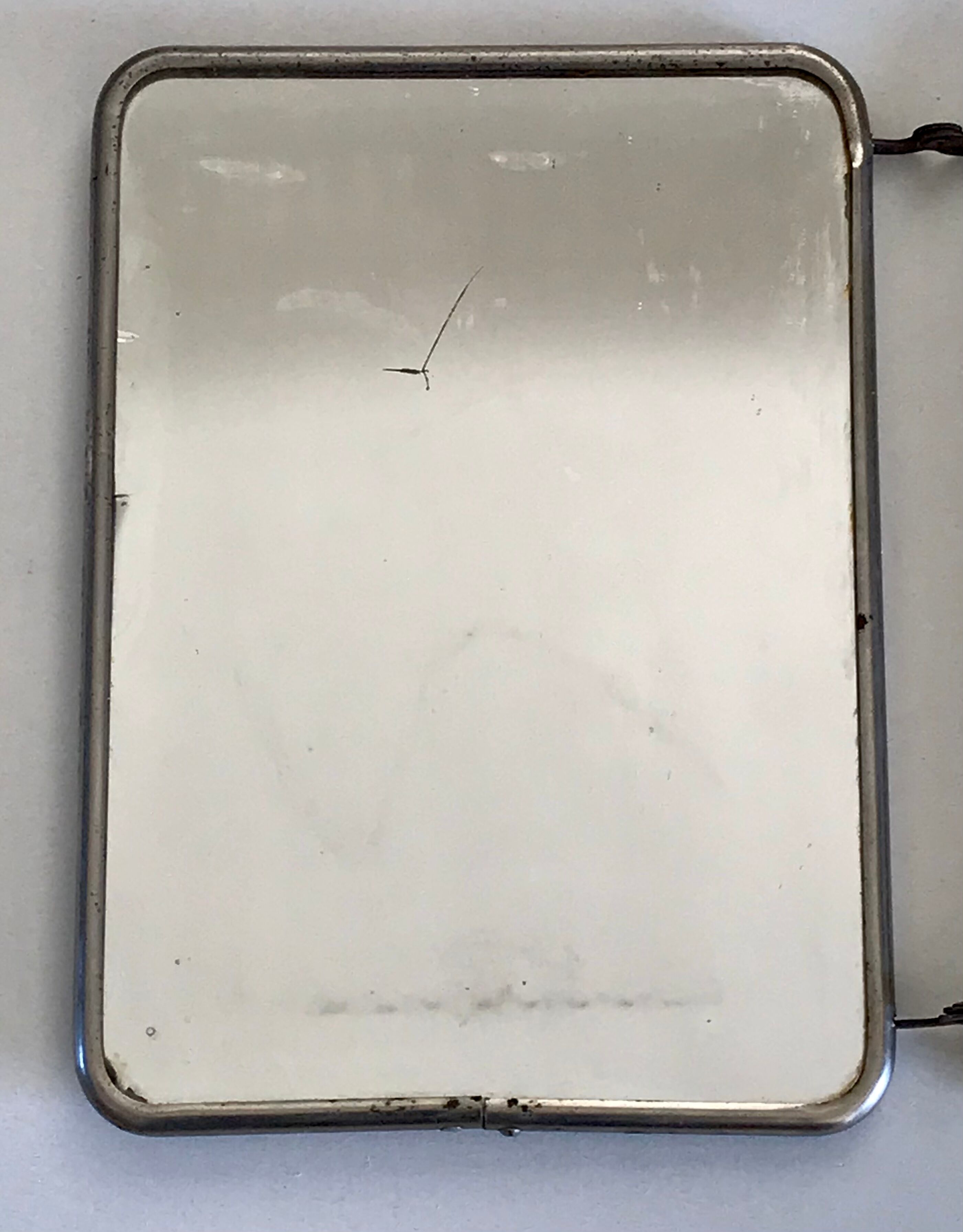 Triptych barber mirror 50x26cm