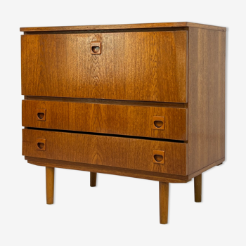 Teak storage cabinet design 50s - 60s