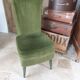 Velvet chair
