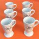 Suite suite of 6 mazagrans in Moka ceramic