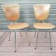 Paire de chaises vintage Soudexvinyle