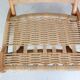 Mid- Century Modern Ebert Wels Beech& Rope Folding Lounge Chair, 1960's