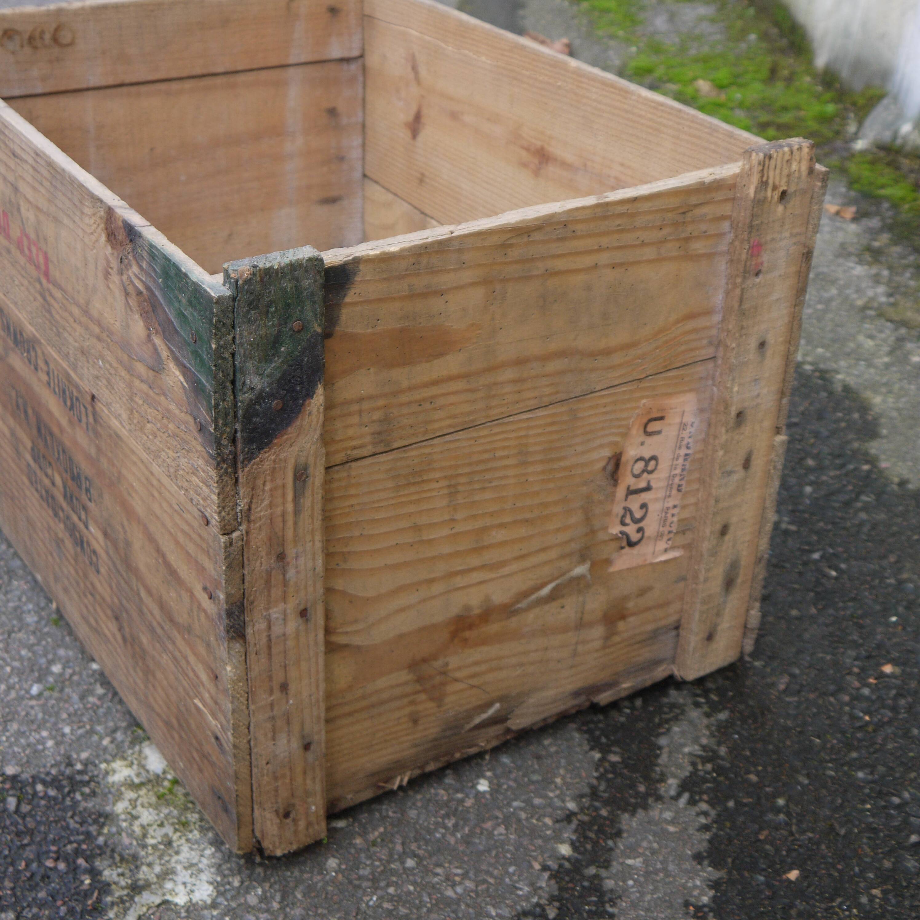 Caisse en bois