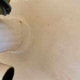 Pair of Tommaso Barbi ceramic lamps