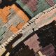 5x7 Purple & Orange Geometric Style Kilim Rug, 162x218Cm