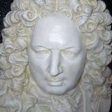 Large patinated Vauban bust