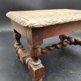 Low stool in old wood