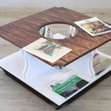 Vintage square coffee table, 1970s