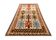 Cream wool turkish kilim handwoven tribal area rug 143x240cm