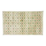 Anatolian handmade vintage rug 230 cm x 140 cm