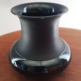 Rosenthal signed black ceramic vase