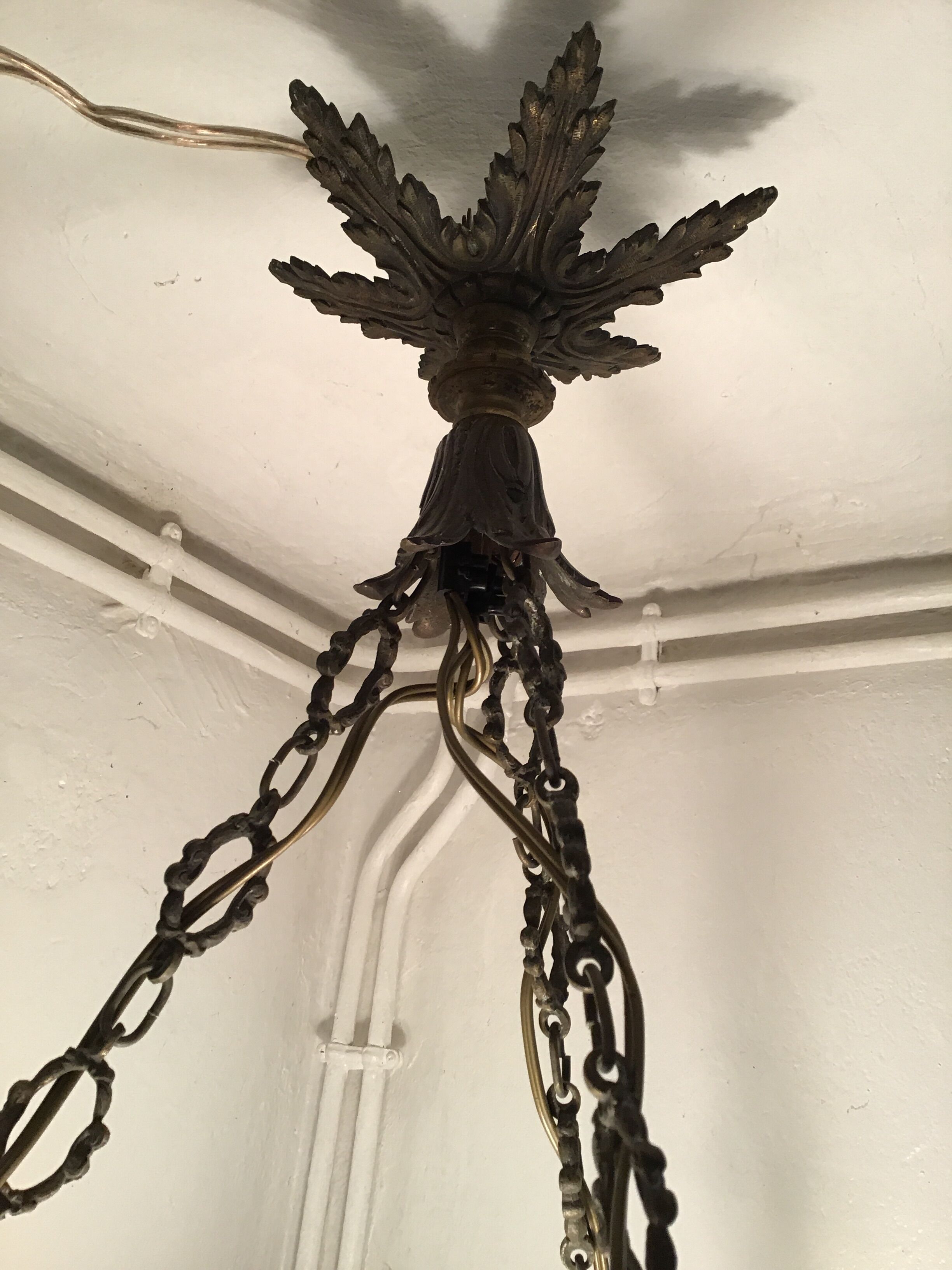 Alabaster style Louis XV Hanging