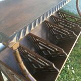 Door magazines / hotel books in mahogany