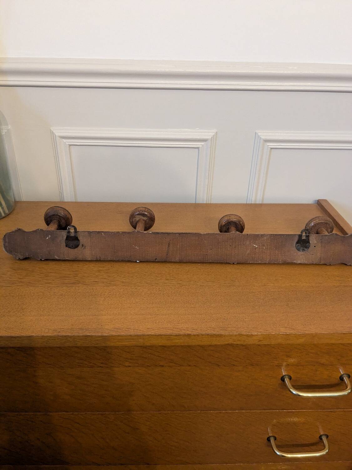 Wall-mounted coat rack