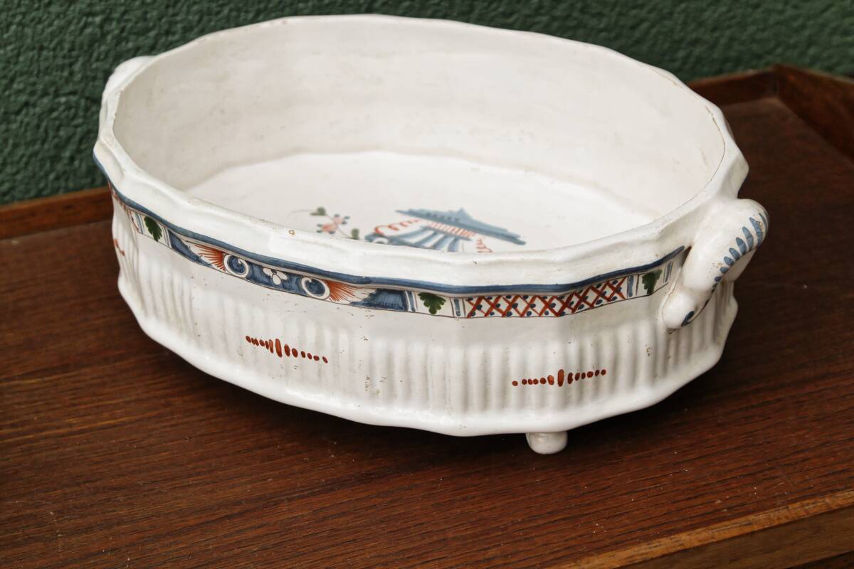 Rouen earthenware planter, cooler