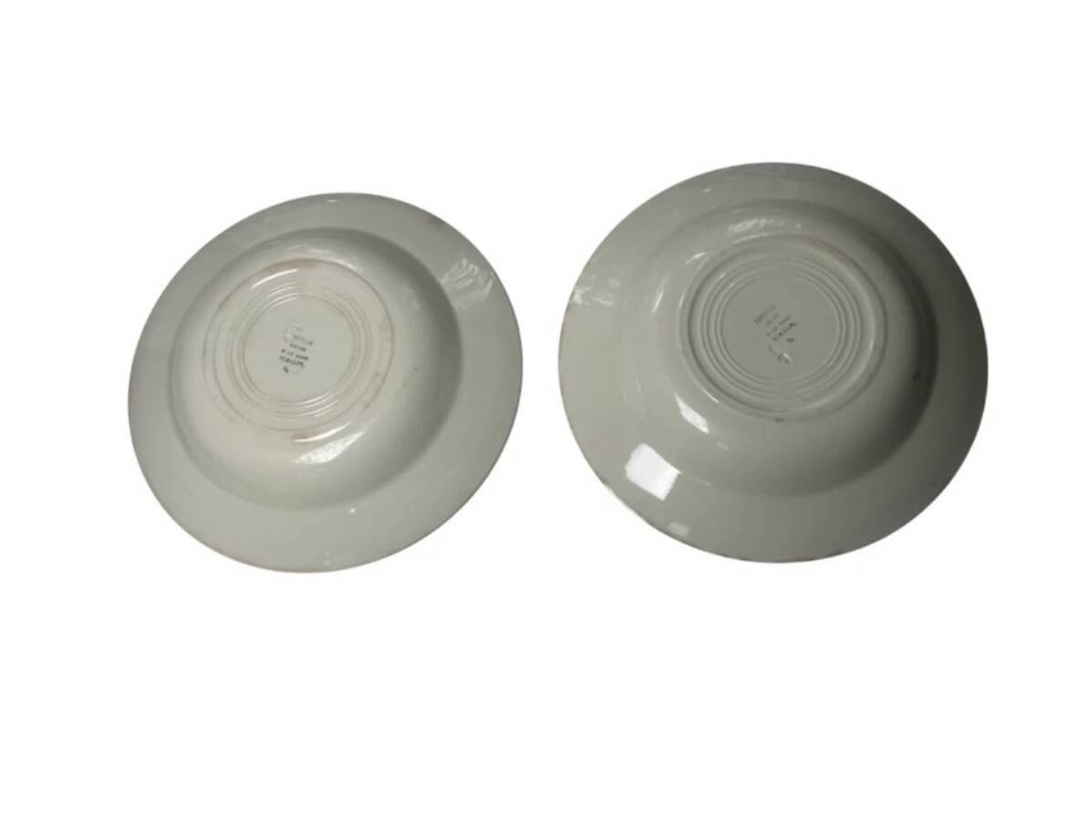 Floral deep plates hbcm