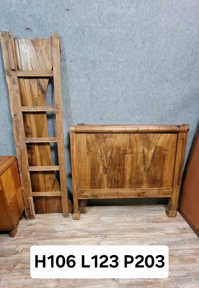 Empire period walnut bed circa 1810-1820