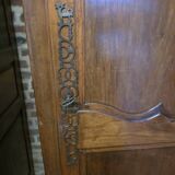 Armoire Bonnetière en noyer