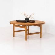 Coffee table in oak by Hans J. Wegner for PP Møbler