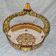Fruit cup Henriot Quimper, swans of 1960