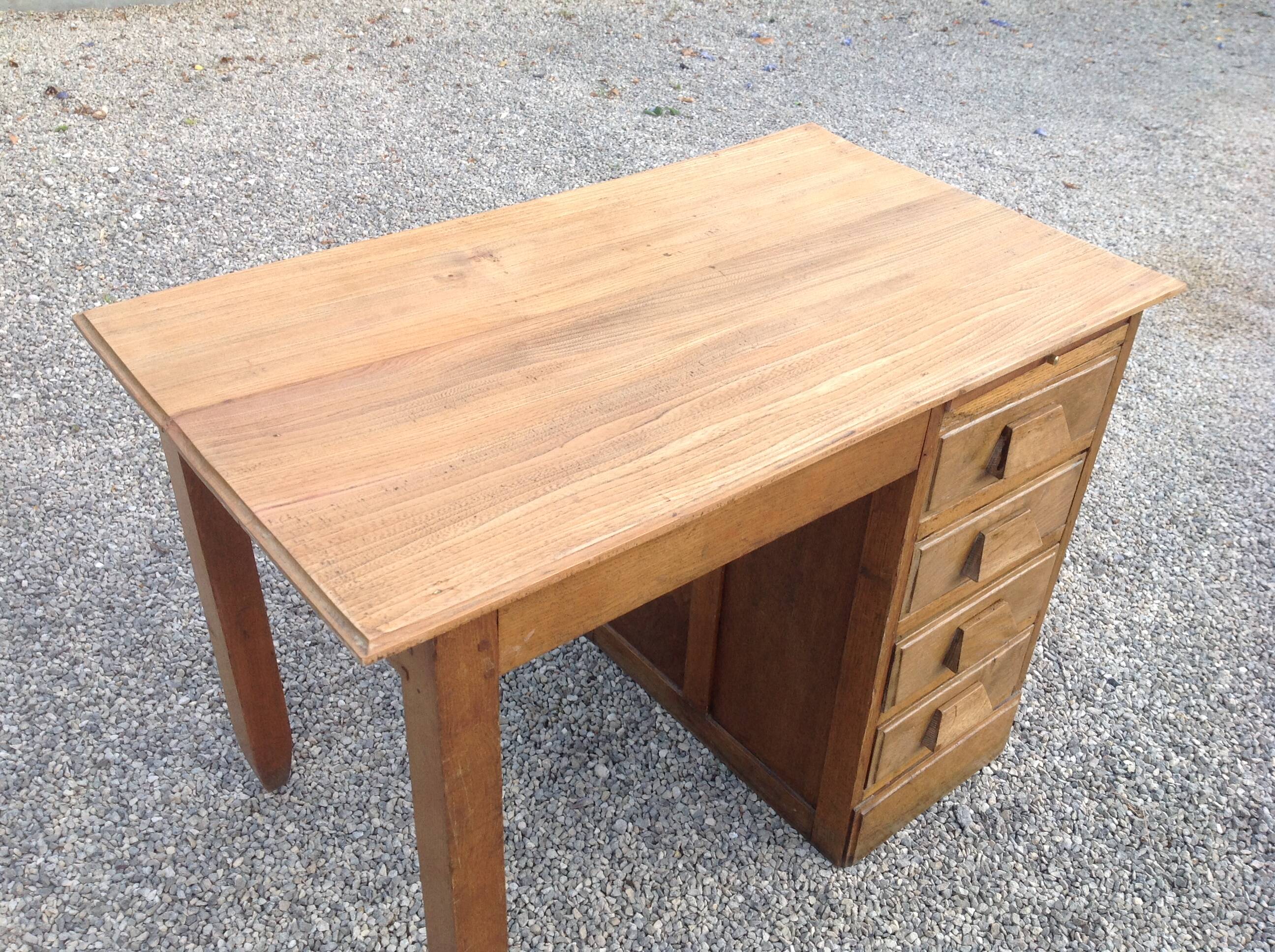 Vintage oak desk