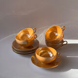 Service en porcelaine irisé 