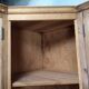 Bistro corner bookcase