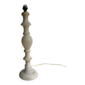 Vintage Alabaster Lamp Base