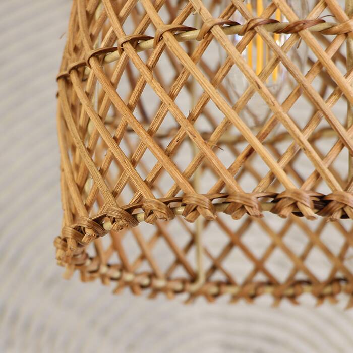Rattan Sconce Lighting, Rattan Wall Lamp, Wicker Rattan Light, Rustic Light