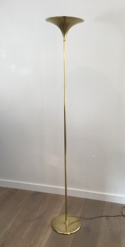Design brass floor lamp