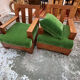 Pair of Art Deco armchairs