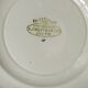 Six vintage English fine porcelain dessert plates