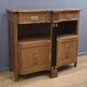 Buffet desserte en chêne dans le style Gustave Serrurier-Bovy, art déco – 1930